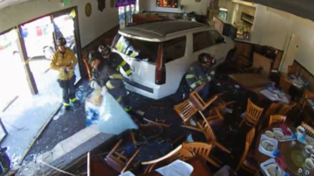 Car Crashes Into Pleasanton Restaurant NBC Bay Area