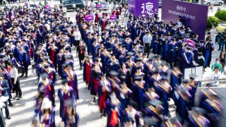 China’s young face the prospect of dimmer economic gains amid record youth unemployment in the world’s second-largest economy.