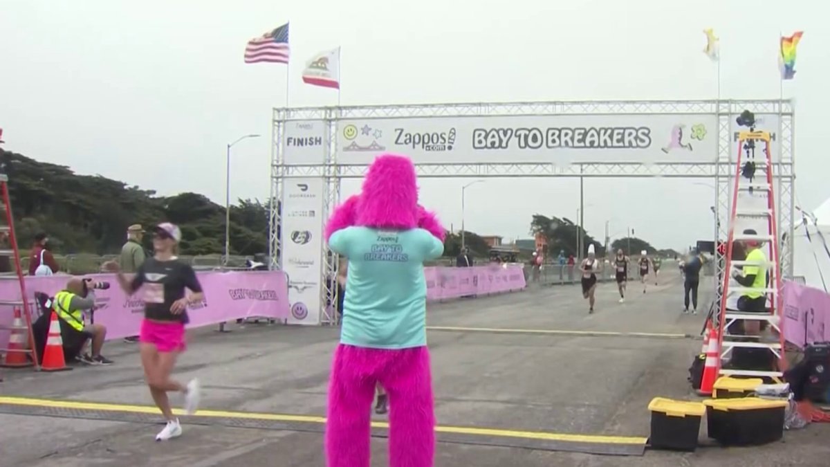 Annual Bay to Breakers Race Takes Over San Francisco City Streets NBC