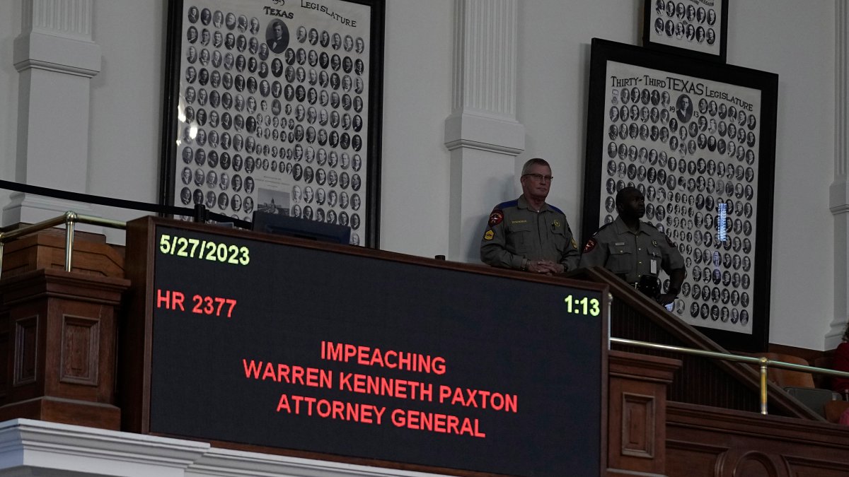 Fight Still Ahead for Texas' Ken Paxton – NBC Bay Area - Vimarsana News