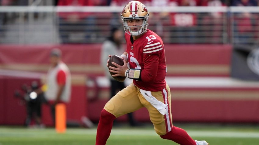 What Brock Purdy told Kyle Shanahan, 49ers after UCL injury vs. Eagles –  NBC Sports Bay Area & California