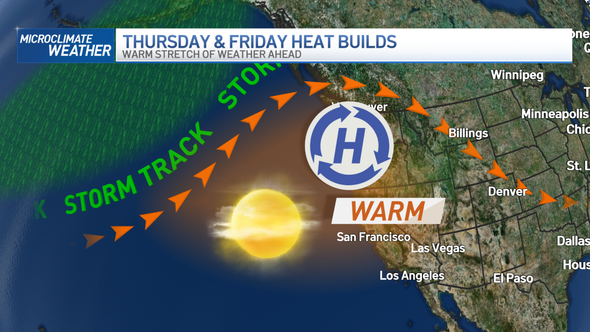 Bay Area Weather Forecast Warm Weekend NBC Bay Area