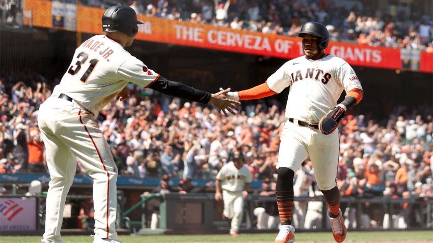 LaMonte Wade Jr. hits 100th Giants Splash Hit homer run