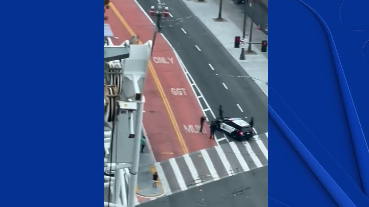 Officers allegedly attacked by suspect in San Francisco – NBC Bay Area