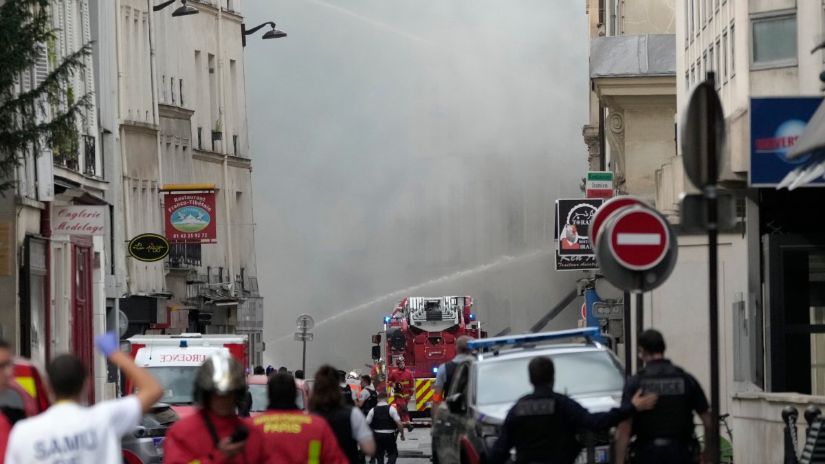 Paris police look at gas leak as possible cause of explosion and fire that injured dozens - Vimarsana News