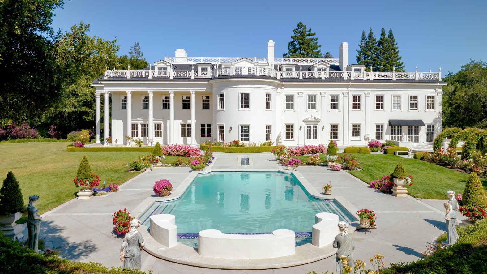 Bay Area home designed as White House replica hits market for 38.9M
