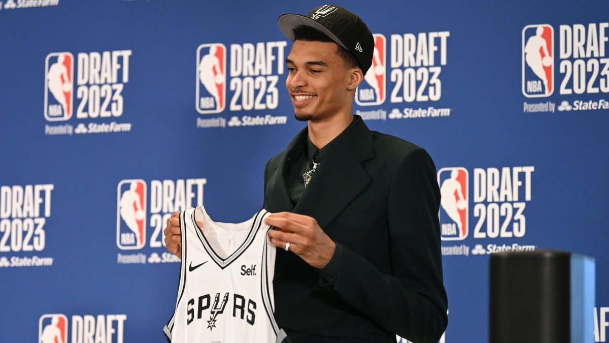 NBA Draft 2023 Spurs pick Victor Wembanyama at No. 1 NBC Bay Area