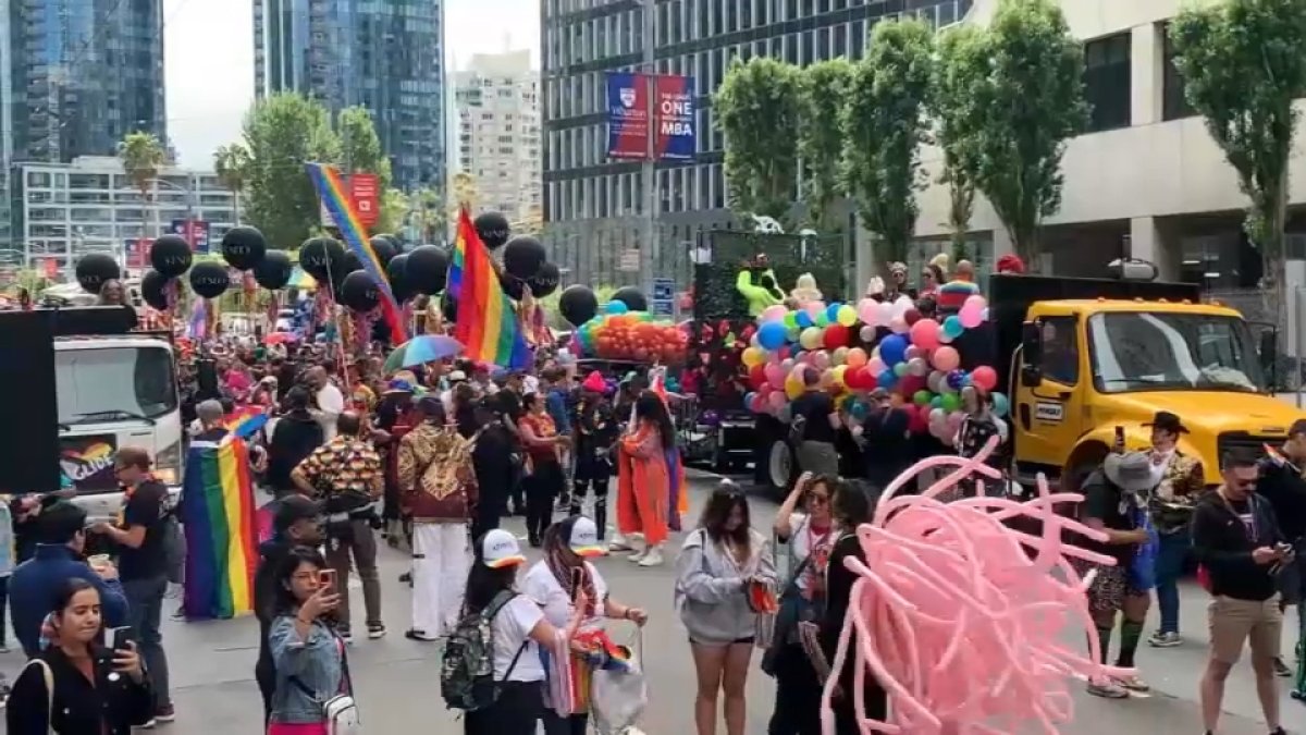 San Francisco Pride Parade draws a crowd of hundreds of thousands – NBC Bay Area