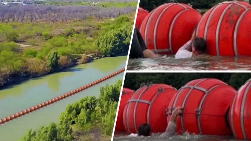 The state of Texas plans to deploy a 1,000 feet string of buoys in the Rio Grande River near Eagle Pass to deter migrant crossings.