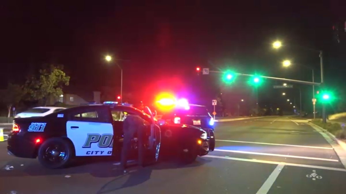 Violent, fiery crash in Dublin splits car in two, leaves 2 dead NBC