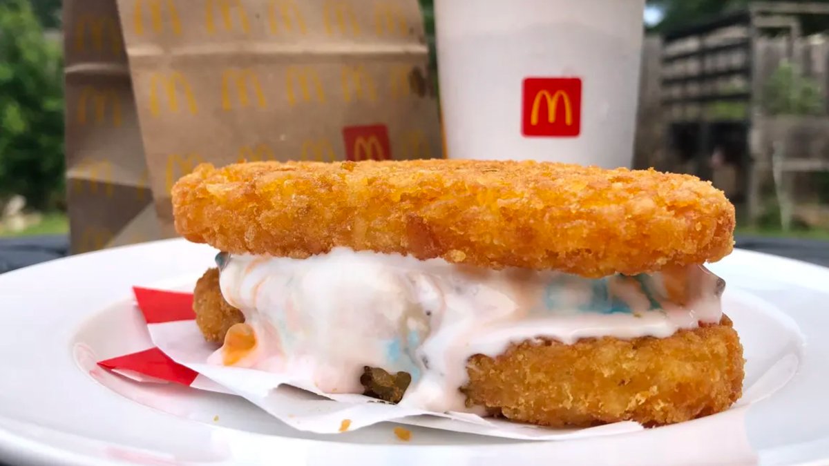 McDonald's McFlurry Hash Brown Sandwich Review – NBC Bay Area - Vimarsana News