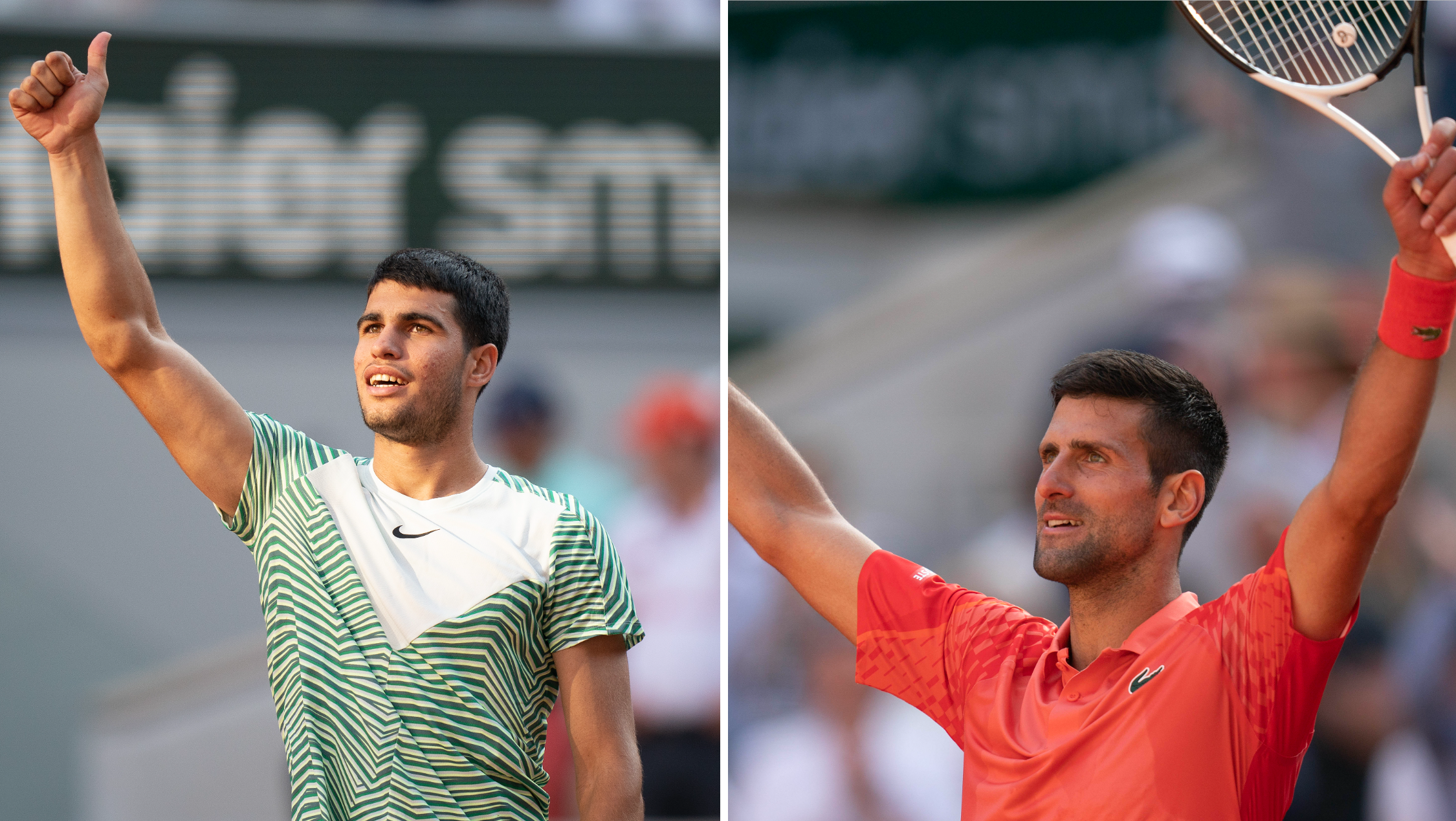 Novak Djokovic, Carlos Alcaraz to face off in French Open semifinal