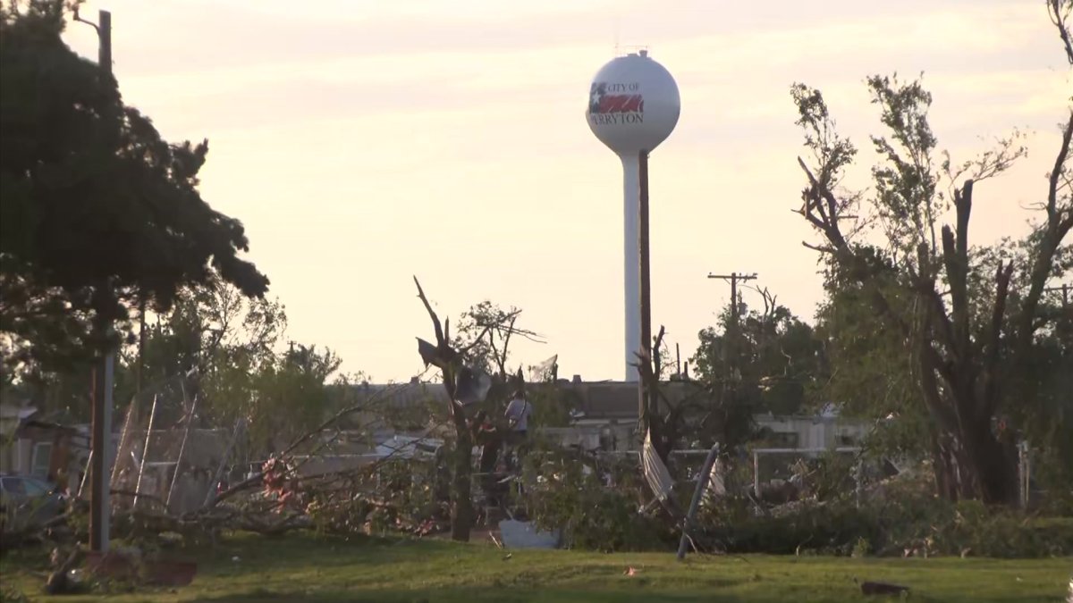 Tornado causes damage in Perryton, Texas NBC Bay Area