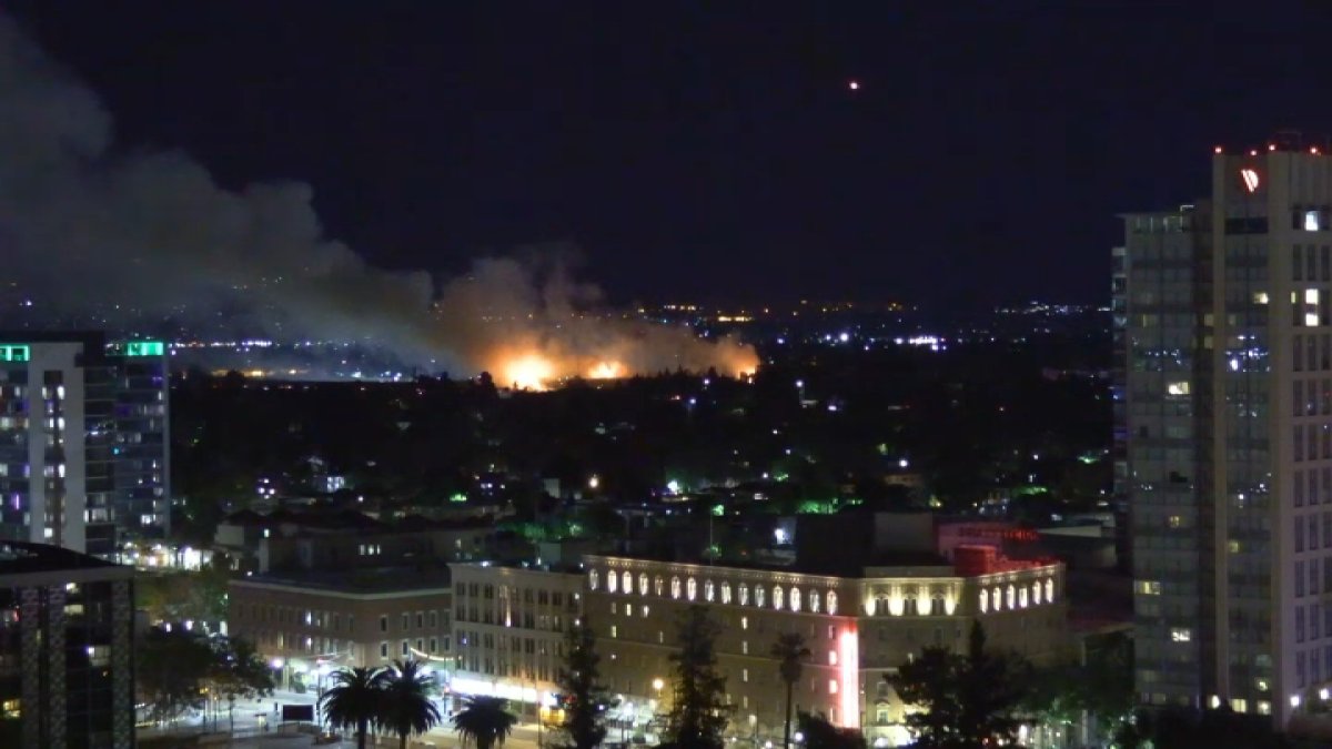 Firefighters battle grass fire in San Jose – NBC Bay Area