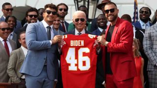 Joe Biden and the Kansas City Chiefs