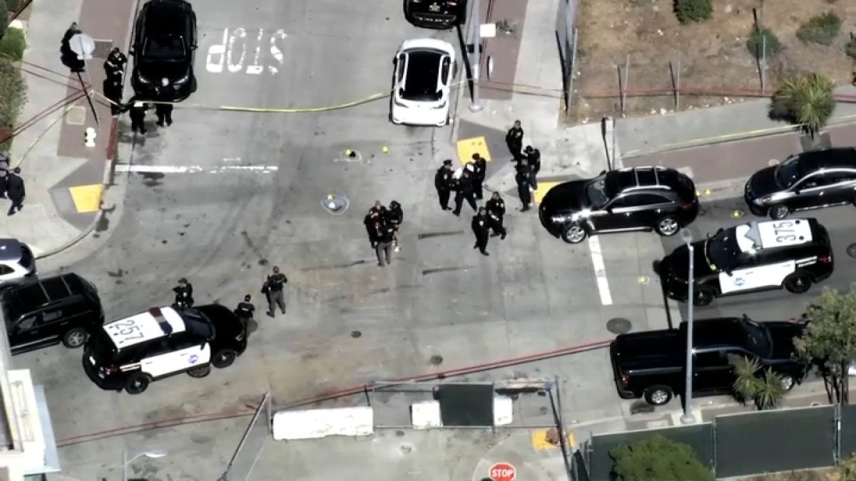Officers investigating a deadly police shooting in San Francisco