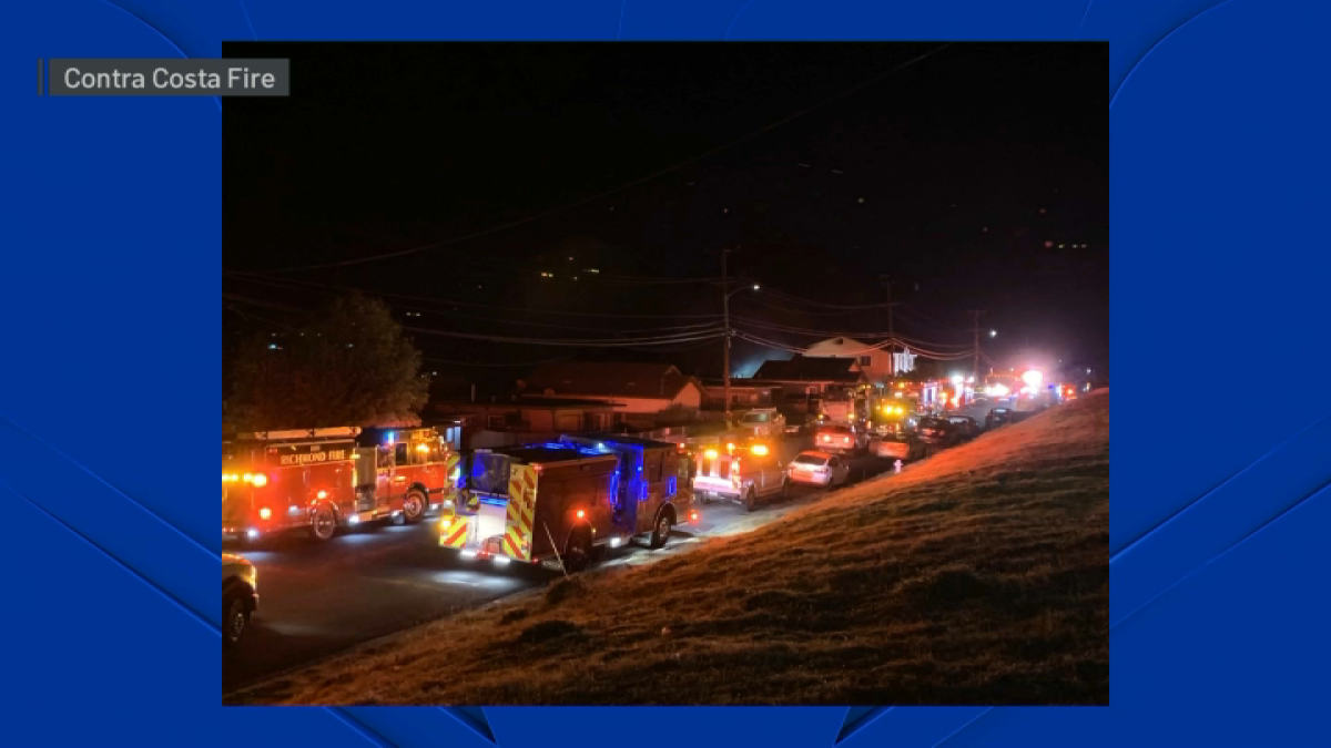 Crews battle 2alarm house fire in San Pablo NBC Bay Area