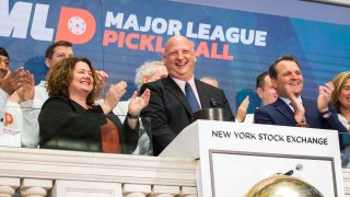 Steve Kuhn, MLP Founder, Major League Pickleball at NYSE, May 25, 2022.