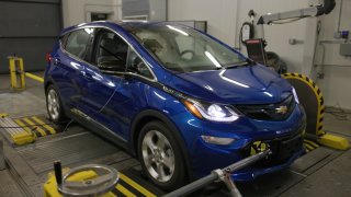 Chevrolet Bolt at EPA’s National Fuel and Emissions Lab