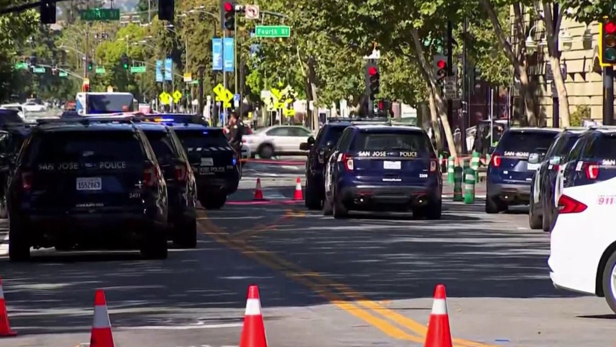 Man with knife arrested after standoff with police in San Jose – NBC ...