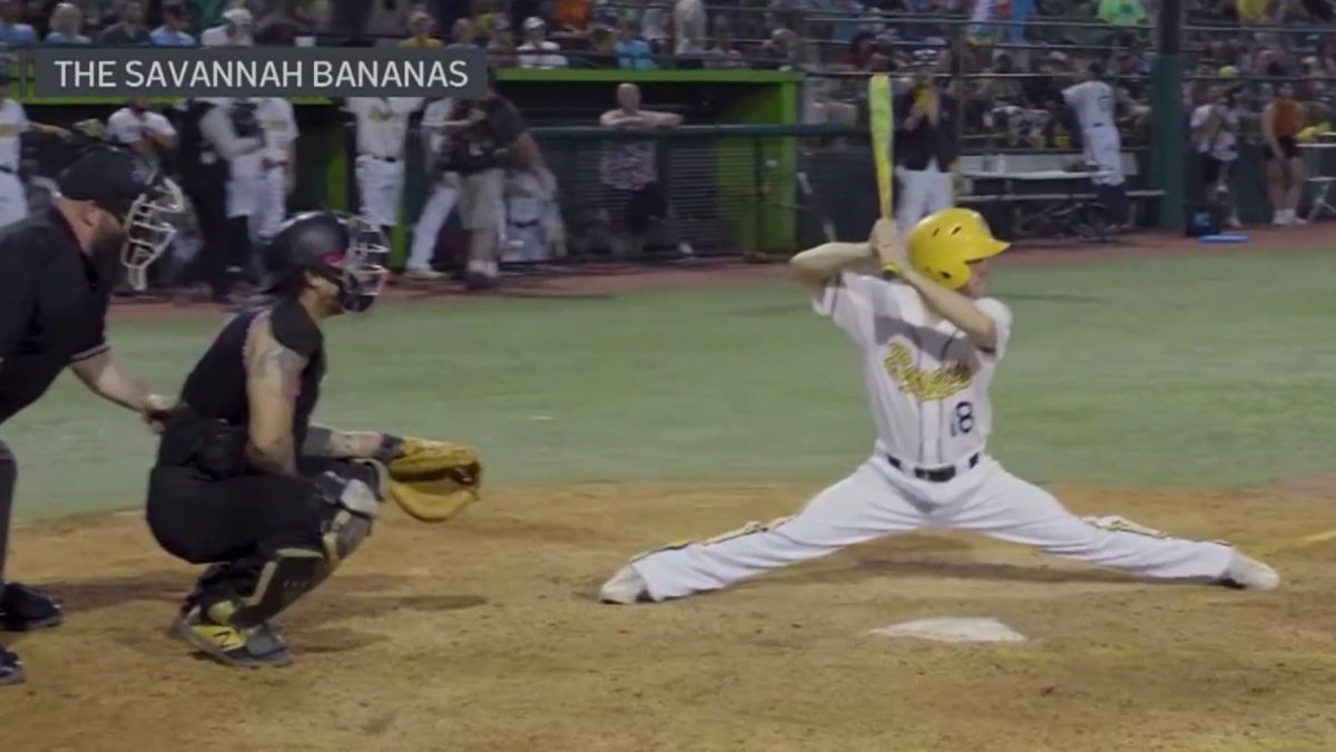 Savannah Bananas baseball team dances its way into San Jose – NBC Bay Area