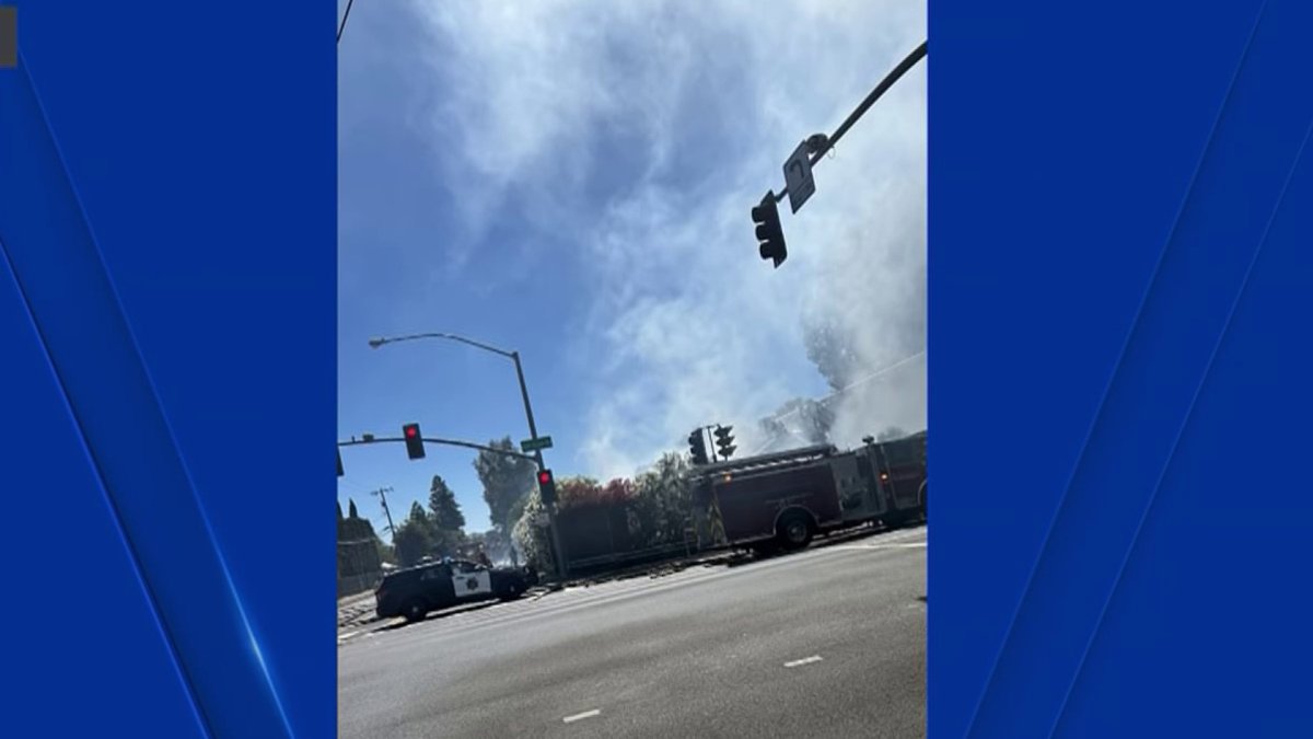 Concord brush fire leads to road closures, BART delays NBC Bay Area
