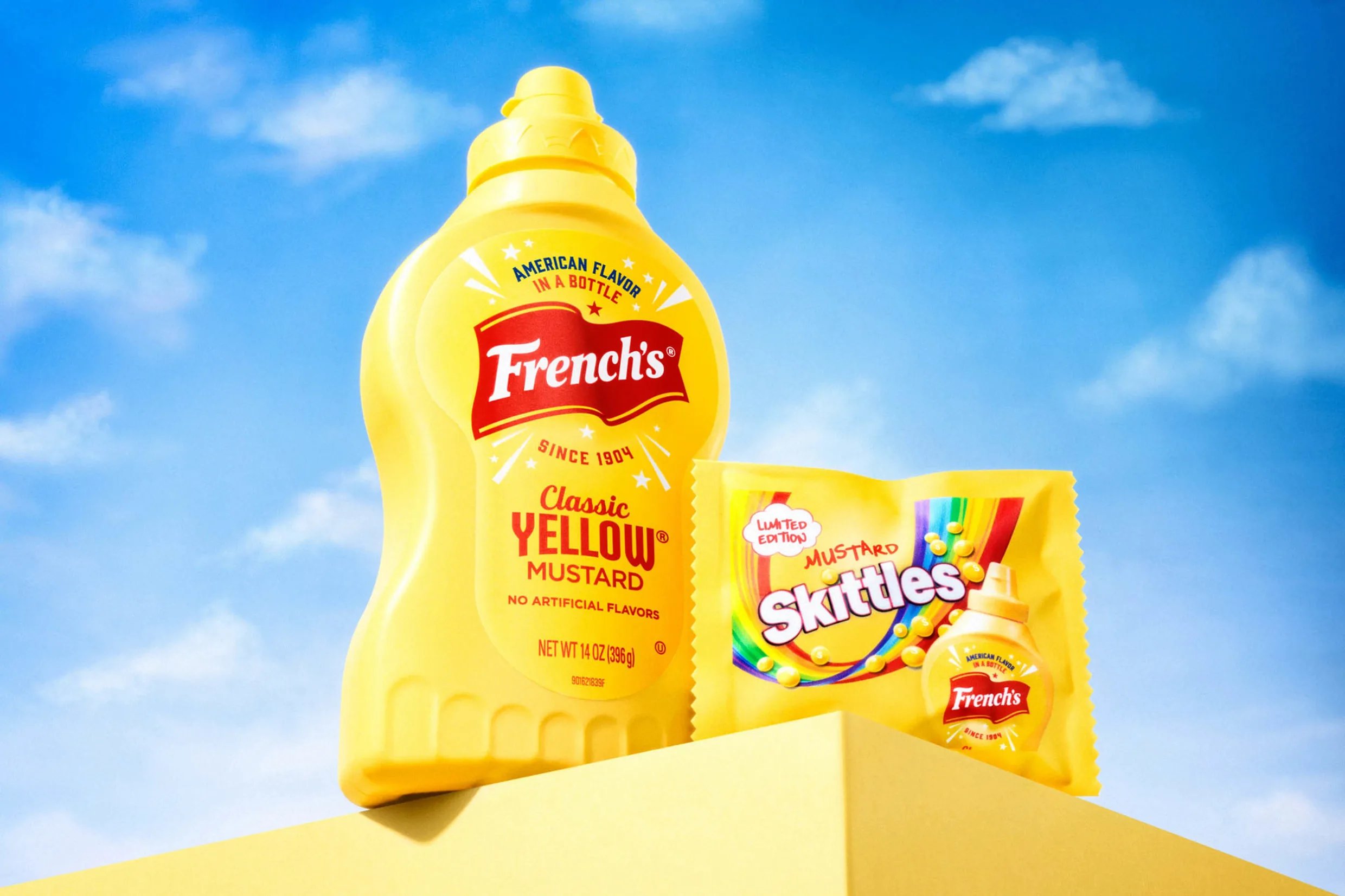 French's Mustard Skittles was not on our 2023 bingo card, but here we
are