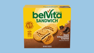 BelVita Dark Chocolate Creme Breakfast Sandwich.