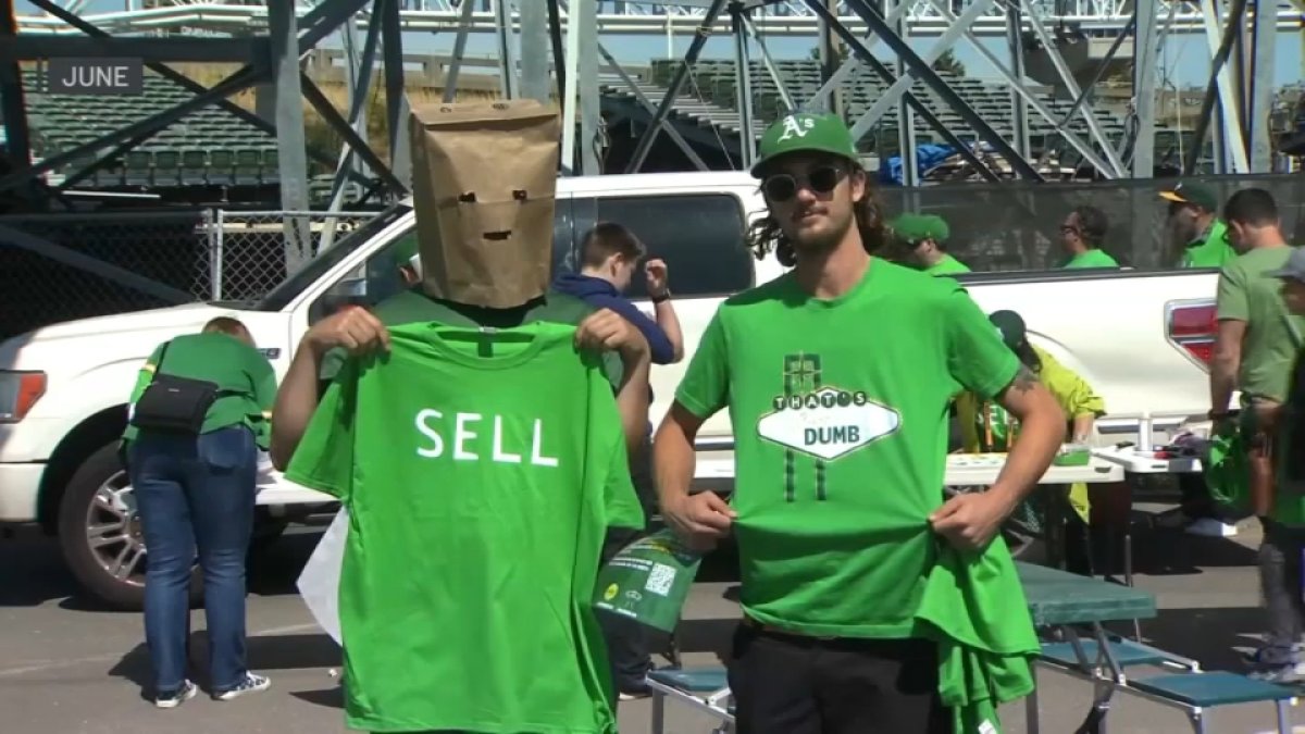 Oakland A's fans come out in full force for reverse boycott urging