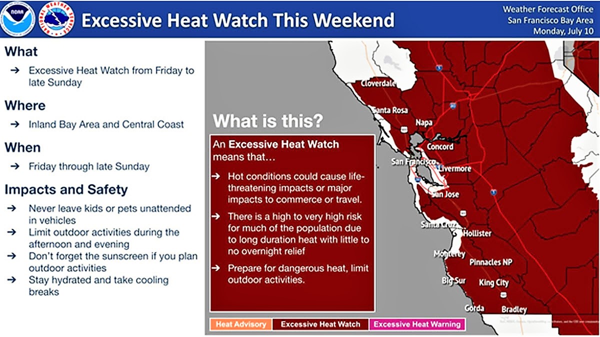 Bay Area Forecast Excessive Heat Watch By The Weekend NBC Bay Area bay-area-forecast-excessive-heat-watch-by-the-weekend-nbc-bay-area