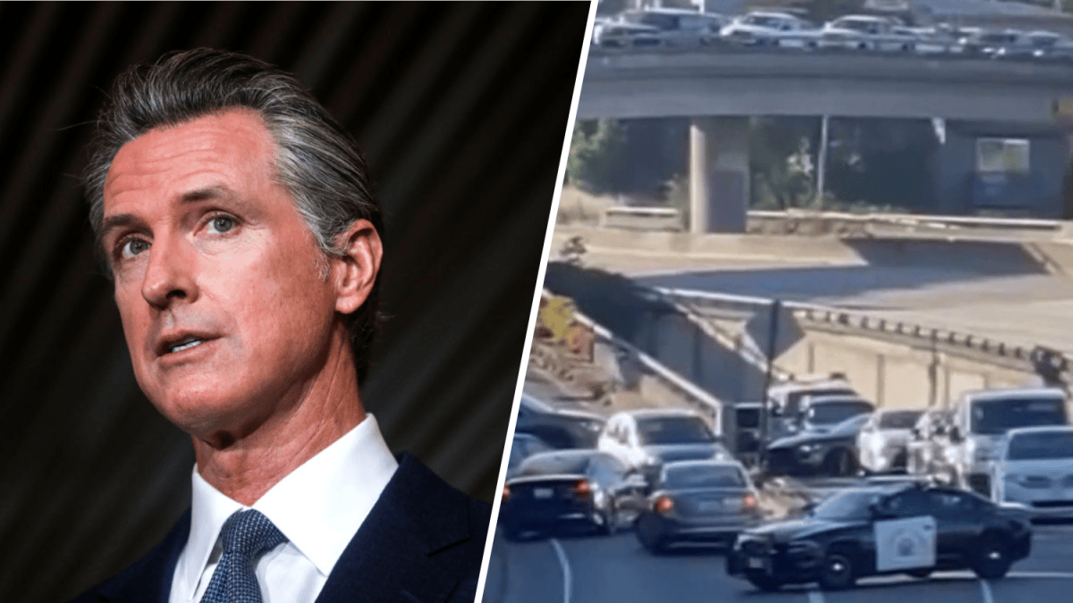 Gov. Gavin Newsom reacts to Oakland freeway shooting – NBC Bay Area