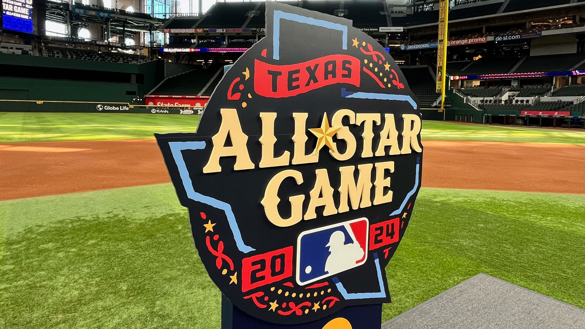 Texas Rangers, MLB unveil 2024 AllStar Game logo NBC Bay Area