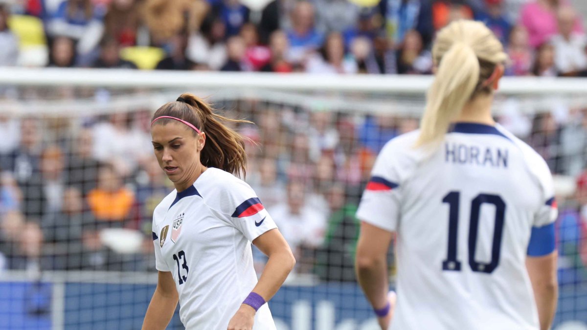 USWNT’s Lindsey Horan and Alex Morgan named co-captains for Women’s ...