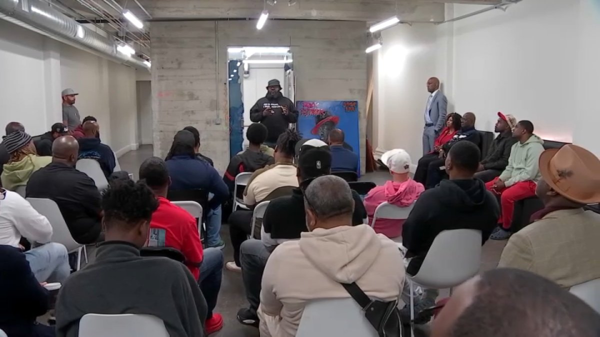 Mistah FAB holds Thug Therapy for dozens of Black men struggling with mental health