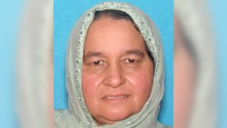 Fremont Police need help locating Shazia Pachakhail, 53, ZFA, 5’5″ and 165 lbs. Pachakhail was last seen wearing a black dress, either a black or purple scarf at 8:15 in the Cabrillo neighborhood in Fremont, Calif. (Fremont Police Department via Bay City News)