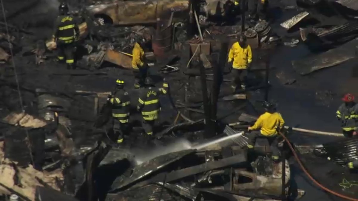 Multi-alarm fire reported in Vallejo – NBC Bay Area