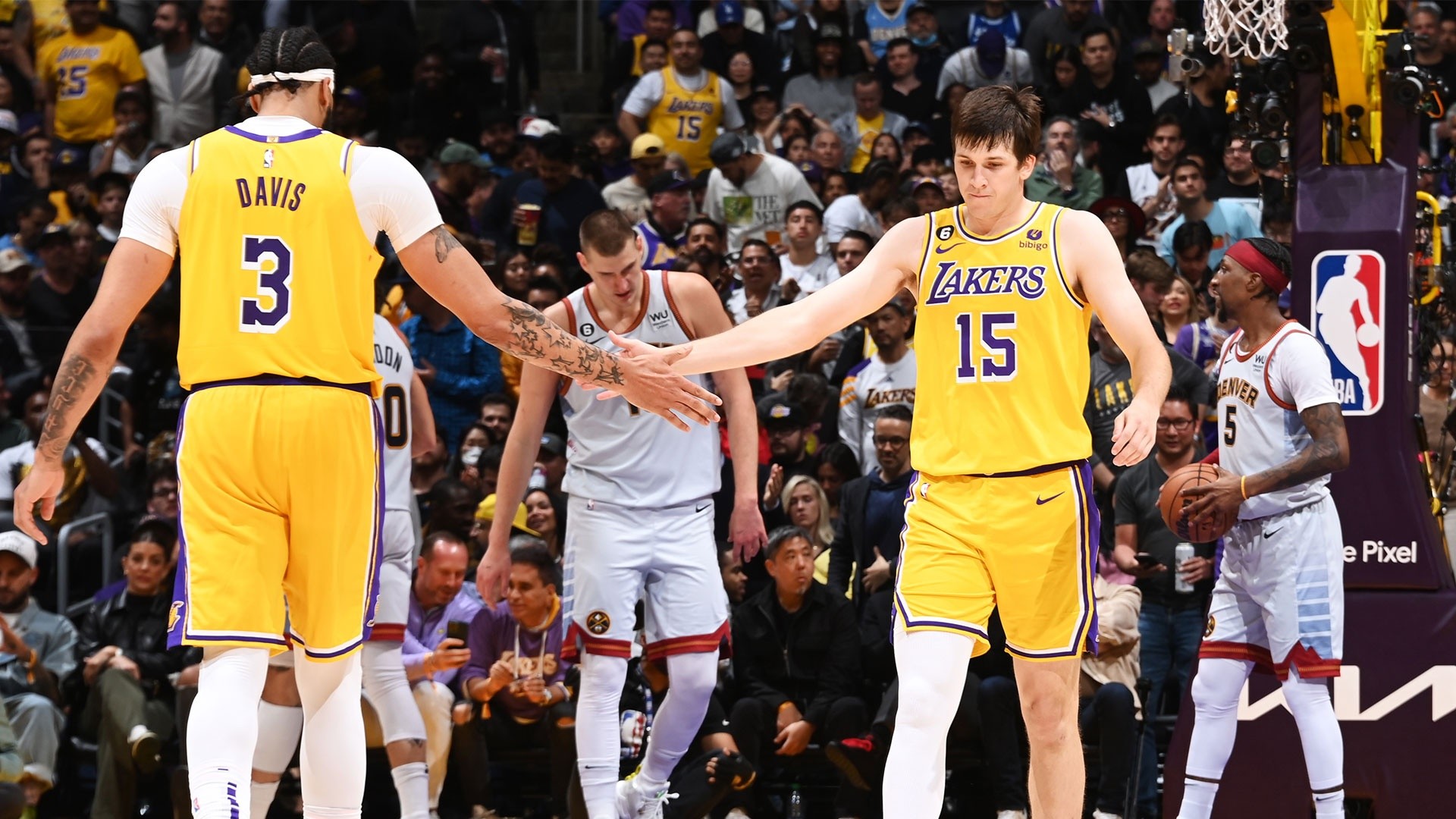 Austin Reaves breaks down LA Lakers' win over Golden State