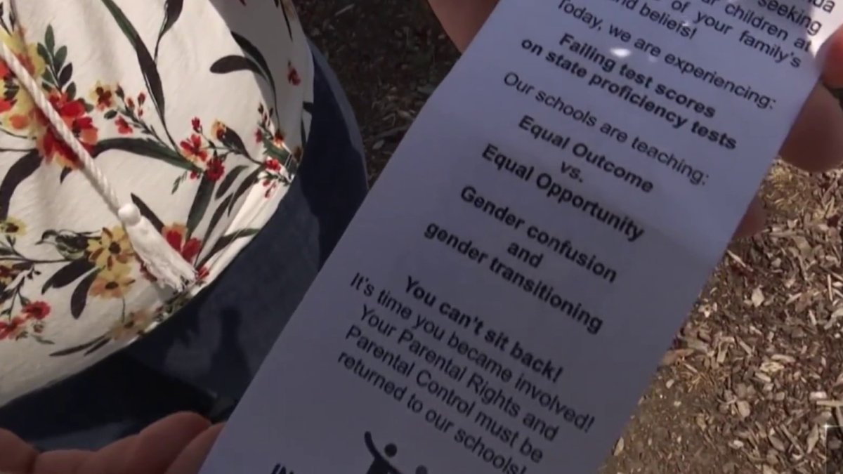 Group handing out leaflets at Santa Clara schools called aggressive – NBC Bay Area - Vimarsana News