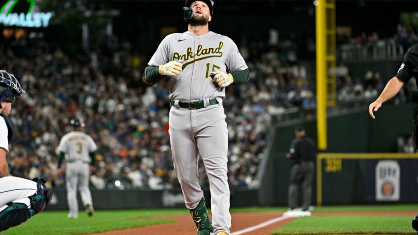 Oakland A's shut out first-place Houston Astros to stave off 100th