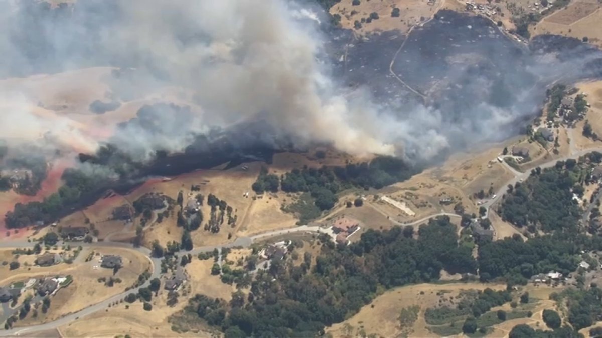 Fire in hills east of San Jose – NBC Bay Area