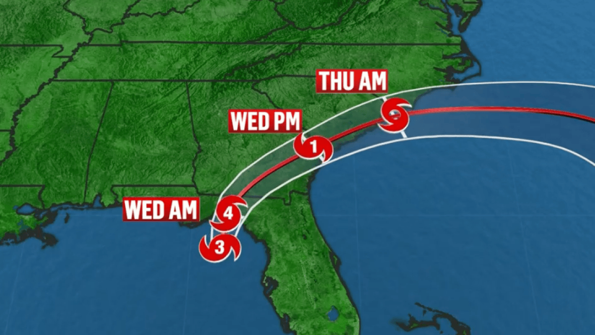 Idalia projected to hit Florida as Category 4 hurricane – NBC Bay Area - Vimarsana News