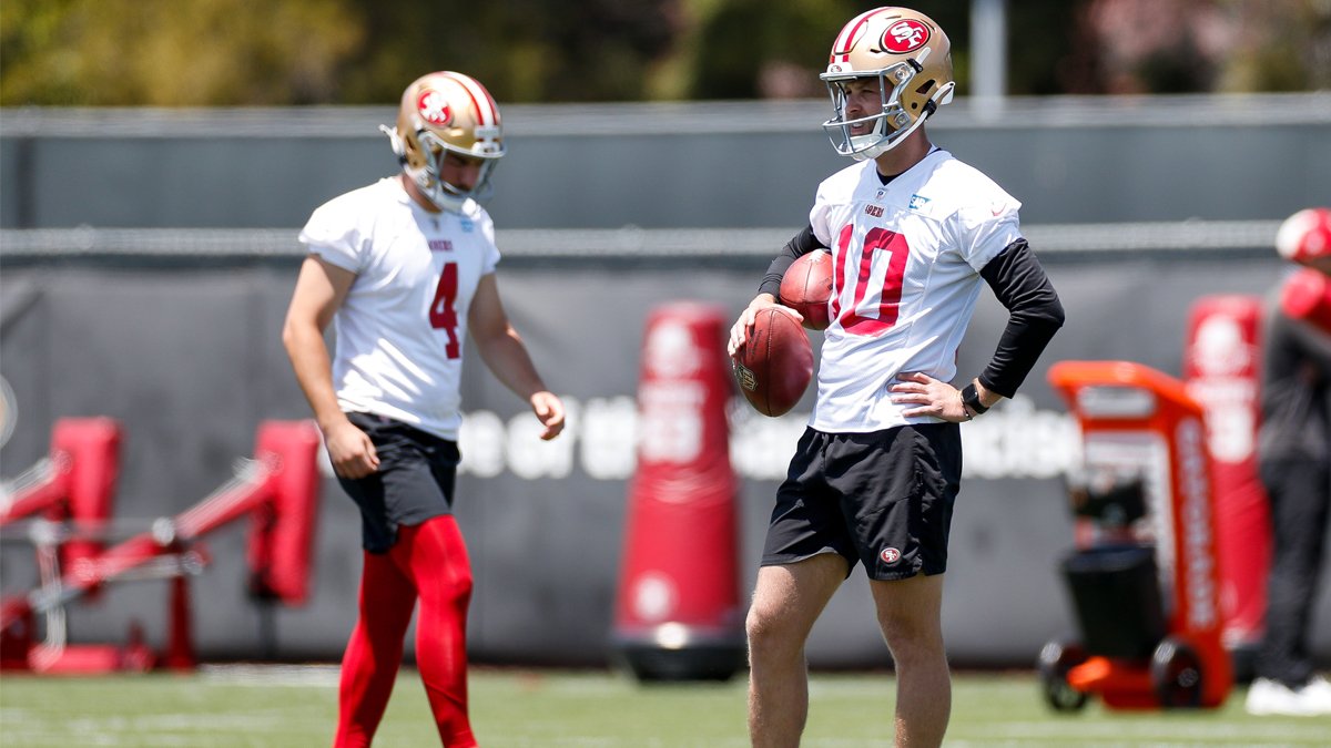 49ers training camp report: Jake Moody, Zane Gonzalez fuel kicker battle – NBC Bay Area - Vimarsana News