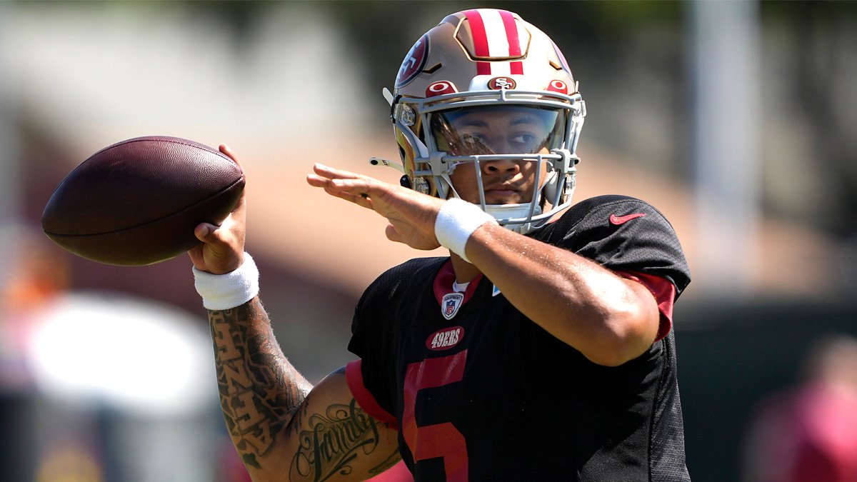 49ers training camp report: Trey Lance thrives in two-minute drill vs. Raiders – NBC Bay Area - Vimarsana News