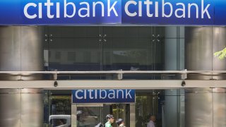 Citi’s bank branch in the central business district of Singapore on Feb. 12, 2018.