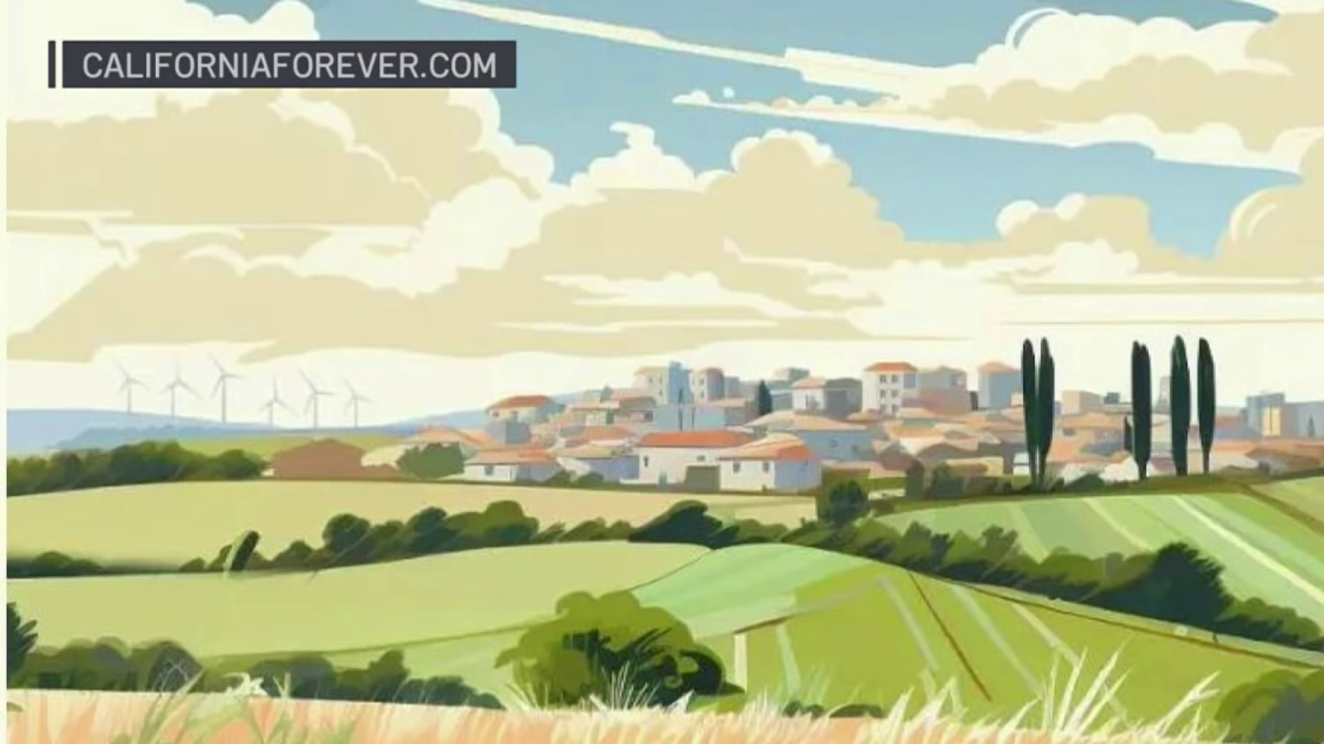 Company releases first renderings of a new city proposed for Solano County