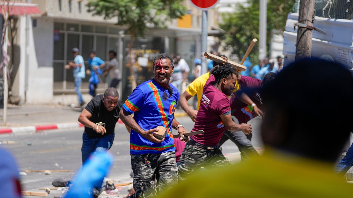 Eritreans get into violent clash in front of embassy in Israel – NBC Bay Area - Vimarsana News