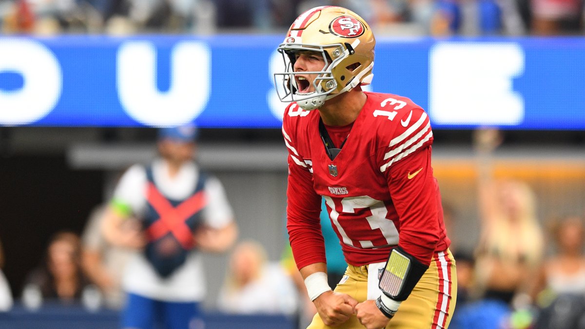 Brock Purdy heads into 2nd Thursday night game for 49ers in better