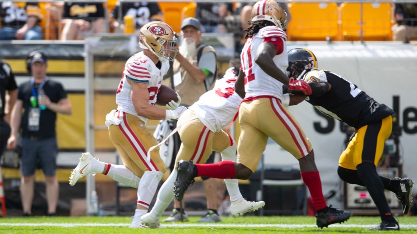 San Francisco 49ers stars Brandon Aiyuk and Brock Purdy tipped for  greatness by teammate