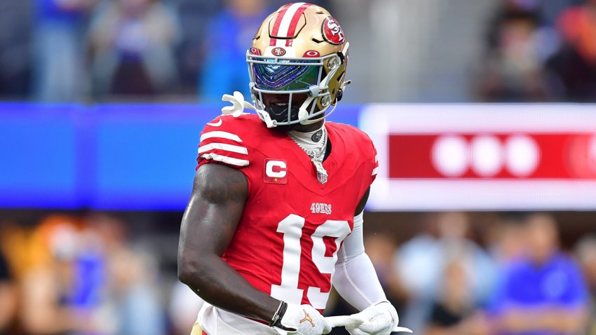 49ers' Deebo Samuel misses practice with contusion; Trent Williams