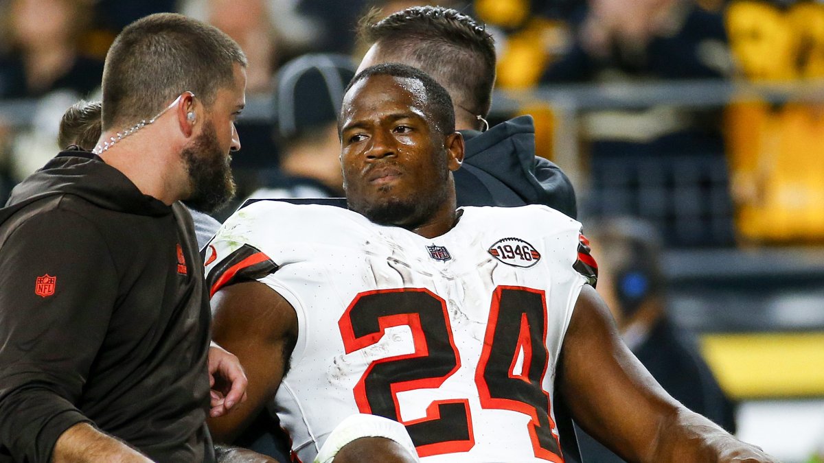 NFL world reacts to Browns’ Chubb’s knee injury – NBC Bay Area